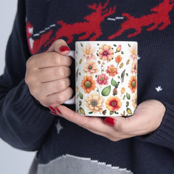 Quality and Safety Assurance We prioritize quality and safety, which is why our Ceramic floral Mug is BPA and lead-free. Sip with confidence.