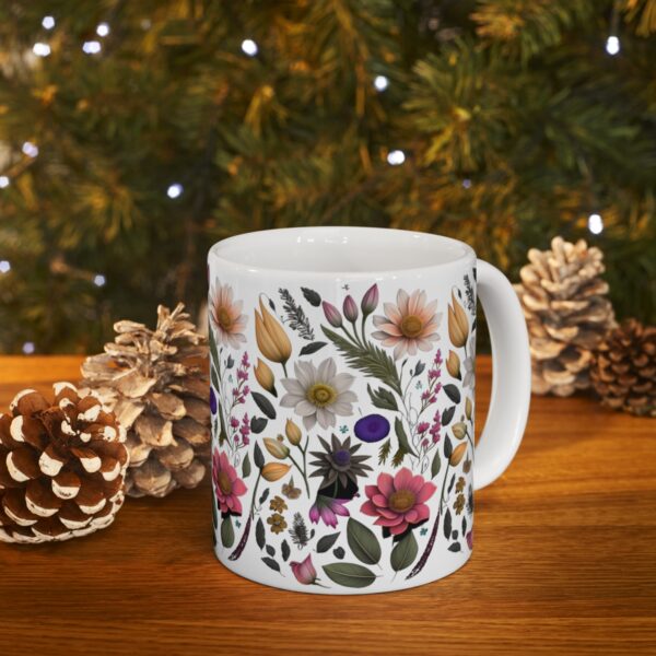 Experience the epitome of customization, quality, and style with our Ceramic Wild flowers Mug. Treat yourself or surprise your loved ones with a gift.