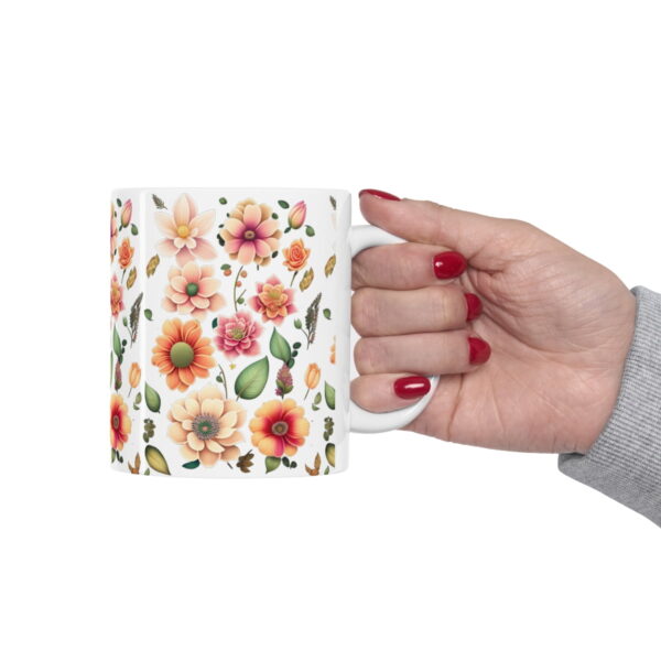 Quality and Safety Assurance We prioritize quality and safety, which is why our Ceramic floral Mug is BPA and lead-free. Sip with confidence.