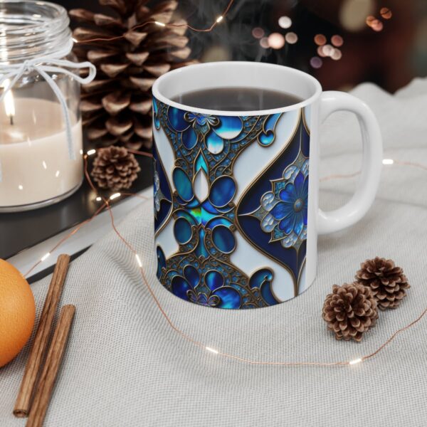 Personalization, Quality, and Style Experience the epitome of customization, quality, and style with our Ceramic Shamanic Coffee Mug. Treat yourself or surprise your loved ones with a gift.