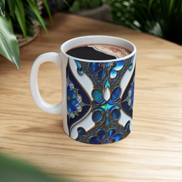 Personalization, Quality, and Style Experience the epitome of customization, quality, and style with our Ceramic Shamanic Coffee Mug. Treat yourself or surprise your loved ones with a gift.