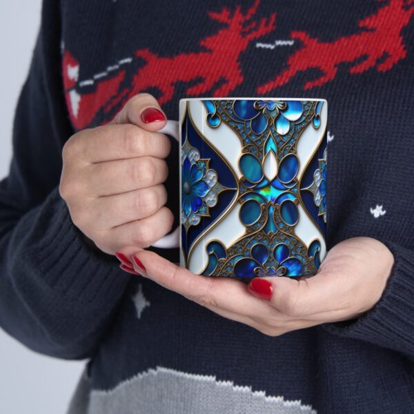 Personalization, Quality, and Style Experience the epitome of customization, quality, and style with our Ceramic Shamanic Coffee Mug. Treat yourself or surprise your loved ones with a gift.