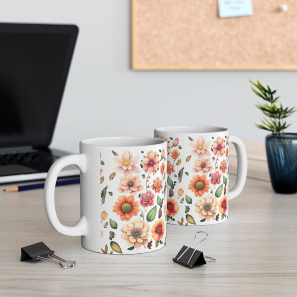 Quality and Safety Assurance We prioritize quality and safety, which is why our Ceramic floral Mug is BPA and lead-free. Sip with confidence.