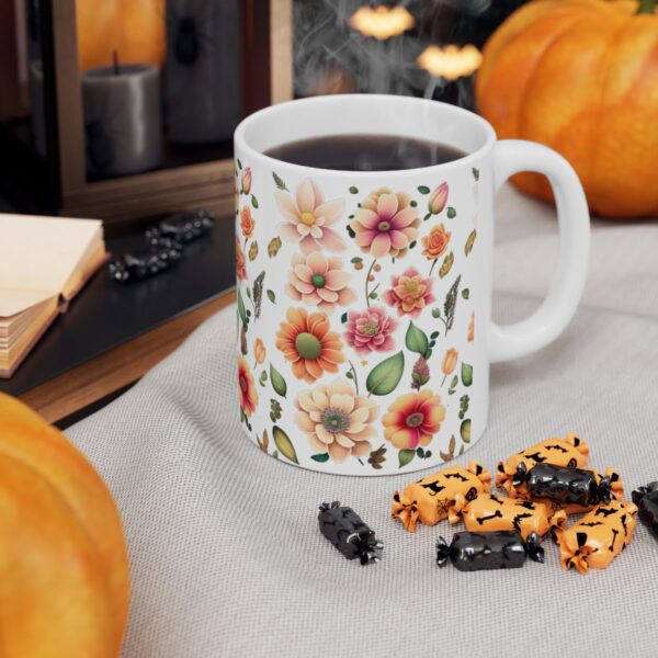 Quality and Safety Assurance We prioritize quality and safety, which is why our Ceramic floral Mug is BPA and lead-free. Sip with confidence.