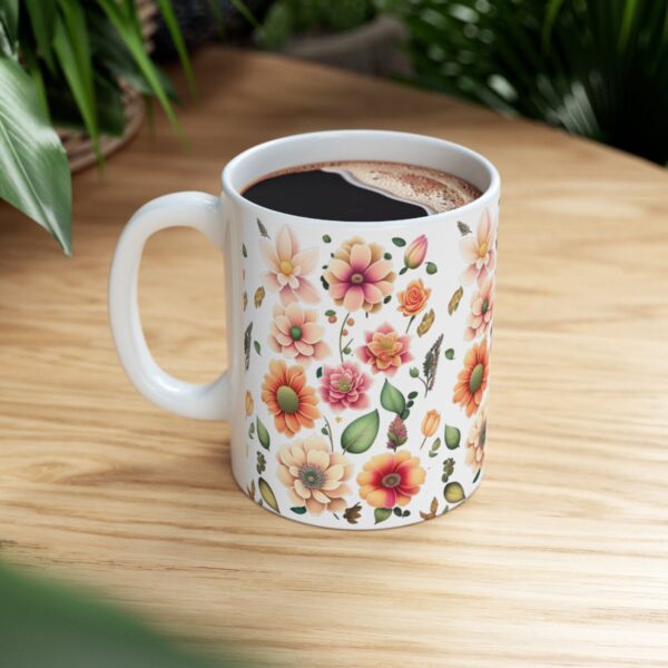 Quality and Safety Assurance We prioritize quality and safety, which is why our Ceramic floral Mug is BPA and lead-free. Sip with confidence.
