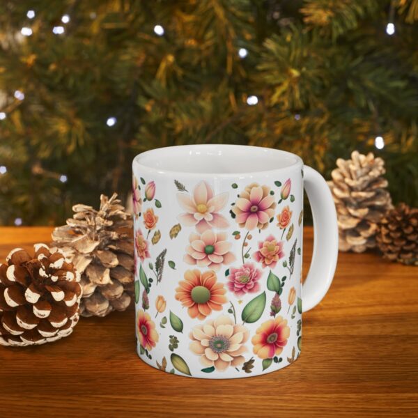 Quality and Safety Assurance We prioritize quality and safety, which is why our Ceramic floral Mug is BPA and lead-free. Sip with confidence.
