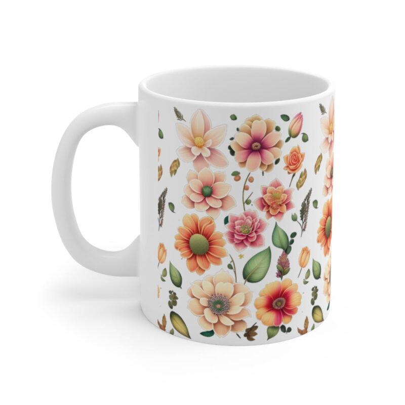 Quality and Safety Assurance We prioritize quality and safety, which is why our Ceramic floral Mug is BPA and lead-free. Sip with confidence.