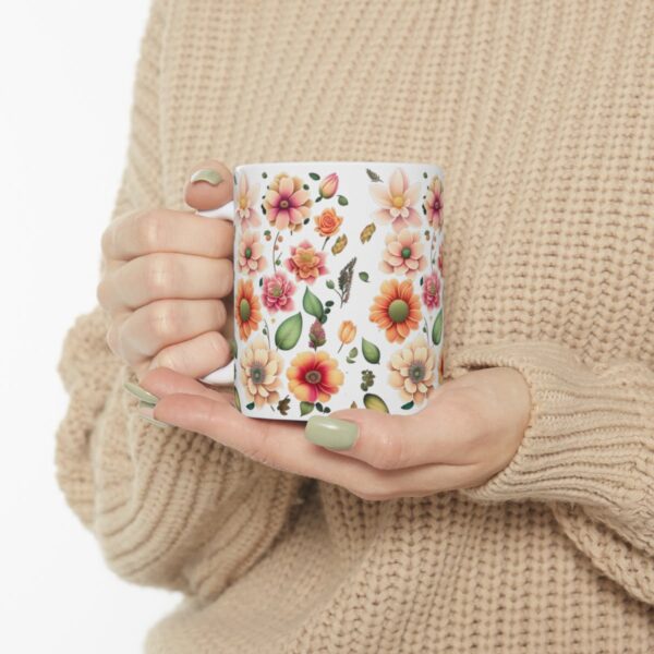 Quality and Safety Assurance We prioritize quality and safety, which is why our Ceramic floral Mug is BPA and lead-free. Sip with confidence.