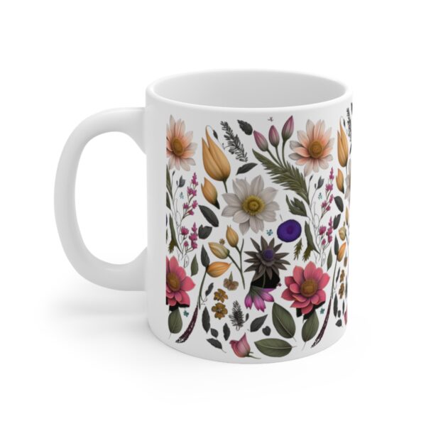 Experience the epitome of customization, quality, and style with our Ceramic Wild flowers Mug. Treat yourself or surprise your loved ones with a gift.