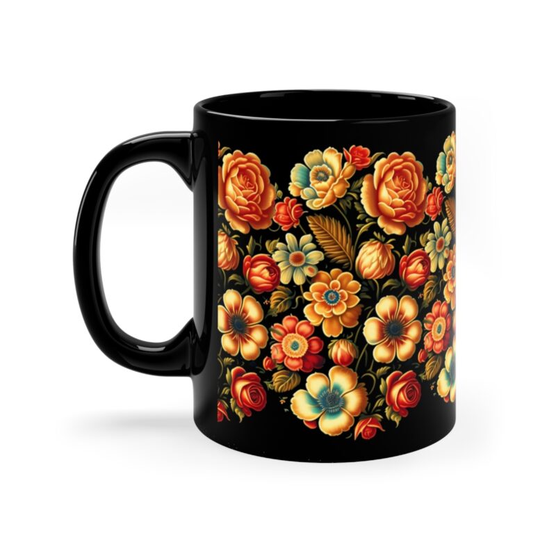 Embrace the Mysteries Embrace the mysteries that lies within our Black Boho Kitchen Mug. Let it be the conduit through which you experience the extraordinary.