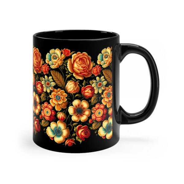 Embrace the Mysteries Embrace the mysteries that lies within our Black Boho Kitchen Mug. Let it be the conduit through which you experience the extraordinary.
