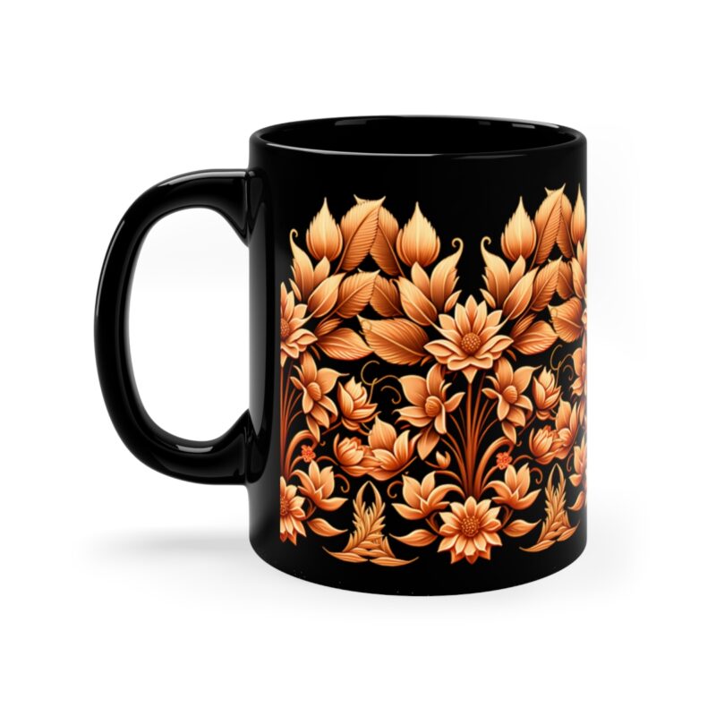 Embrace the Mysteries that lies within our 11oz Black Boho Kitchen Mug. Let it be the conduit through which you experience the extraordinary. With each sip, allow the enigmatic embrace of the mug to transport you to a realm where warmth intertwines with enchantment. Indulge your senses, honor your desires, and elevate your daily rituals with this remarkable artifact that transcends the boundaries of the ordinary.