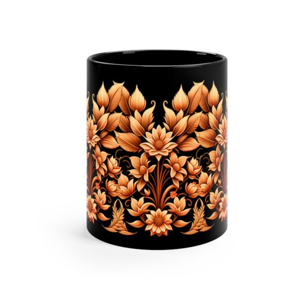 Embrace the Mysteries that lies within our 11oz Black Boho Kitchen Mug. Let it be the conduit through which you experience the extraordinary. With each sip, allow the enigmatic embrace of the mug to transport you to a realm where warmth intertwines with enchantment. Indulge your senses, honor your desires, and elevate your daily rituals with this remarkable artifact that transcends the boundaries of the ordinary.