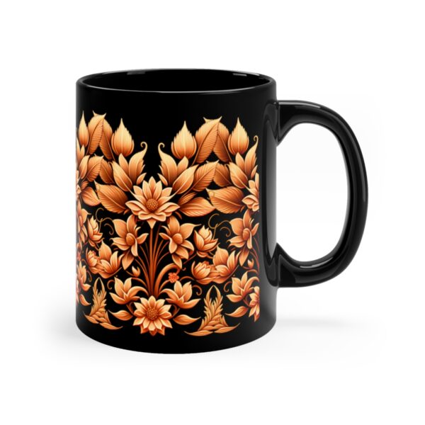 Embrace the Mysteries that lies within our 11oz Black Boho Kitchen Mug. Let it be the conduit through which you experience the extraordinary. With each sip, allow the enigmatic embrace of the mug to transport you to a realm where warmth intertwines with enchantment. Indulge your senses, honor your desires, and elevate your daily rituals with this remarkable artifact that transcends the boundaries of the ordinary.