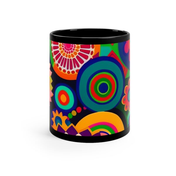 Embrace the Mysteries that lies within our 11oz Black Boho Kitchen Mug. Let it be the conduit through which you experience the extraordinary. With each sip, allow the enigmatic embrace of the mug to transport you to a realm where warmth intertwines with enchantment. Indulge your senses, honor your desires, and elevate your daily rituals with this remarkable artifact that transcends the boundaries of the ordinary.