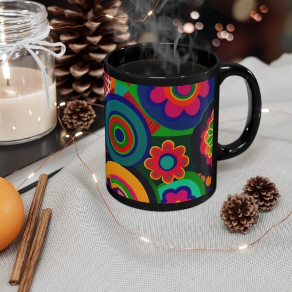 Embrace the Mysteries that lies within our 11oz Black Boho Kitchen Mug. Let it be the conduit through which you experience the extraordinary. With each sip, allow the enigmatic embrace of the mug to transport you to a realm where warmth intertwines with enchantment. Indulge your senses, honor your desires, and elevate your daily rituals with this remarkable artifact that transcends the boundaries of the ordinary.