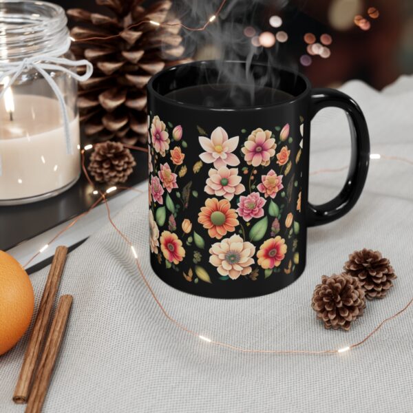 Embrace the Mysteries that lies within our 11oz Black Boho Kitchen Mug. Let it be the conduit through which you experience the extraordinary. With each sip, allow the enigmatic embrace of the mug to transport you to a realm where warmth intertwines with enchantment. Indulge your senses, honor your desires, and elevate your daily rituals with this remarkable artifact that transcends the boundaries of the ordinary.