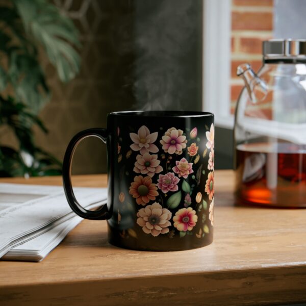 Embrace the Mysteries that lies within our 11oz Black Boho Kitchen Mug. Let it be the conduit through which you experience the extraordinary. With each sip, allow the enigmatic embrace of the mug to transport you to a realm where warmth intertwines with enchantment. Indulge your senses, honor your desires, and elevate your daily rituals with this remarkable artifact that transcends the boundaries of the ordinary.