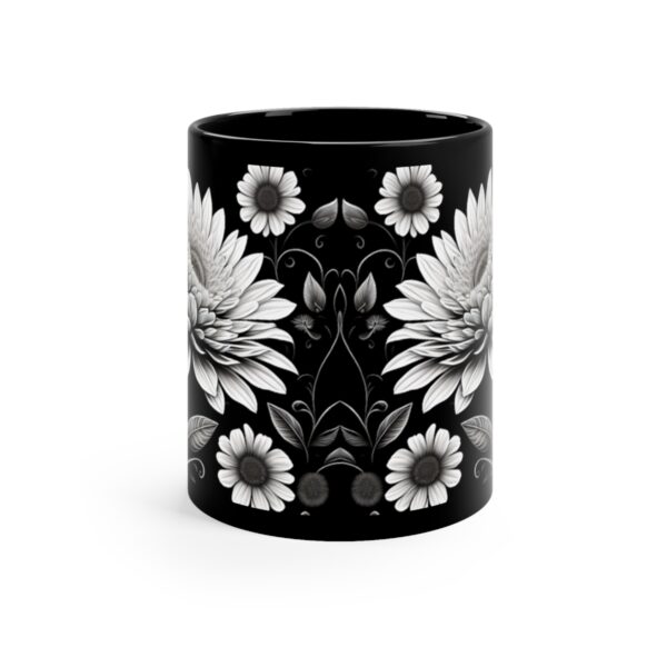 Embrace the Mysteries that lies within our 11oz Black Boho Kitchen Mug. Let it be the conduit through which you experience the extraordinary. With each sip, allow the enigmatic embrace of the mug to transport you to a realm where warmth intertwines with enchantment. Indulge your senses, honor your desires, and elevate your daily rituals with this remarkable artifact that transcends the boundaries of the ordinary.