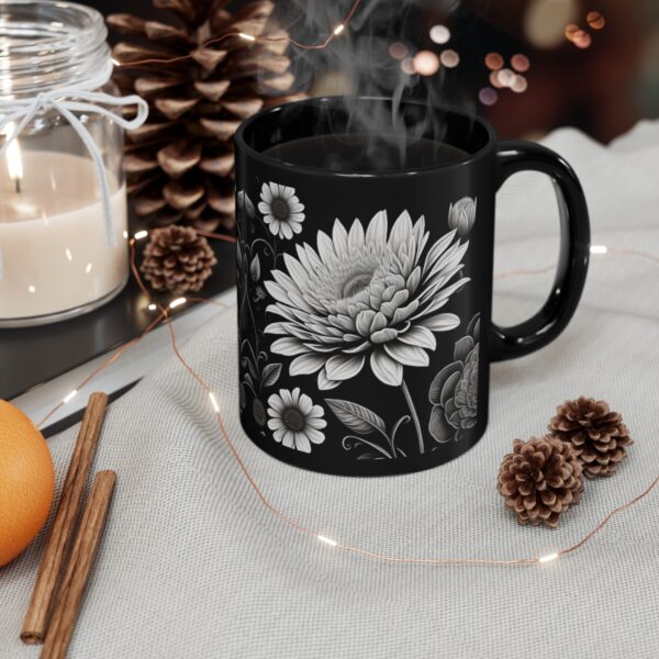 Embrace the Mysteries that lies within our 11oz Black Boho Kitchen Mug. Let it be the conduit through which you experience the extraordinary. With each sip, allow the enigmatic embrace of the mug to transport you to a realm where warmth intertwines with enchantment. Indulge your senses, honor your desires, and elevate your daily rituals with this remarkable artifact that transcends the boundaries of the ordinary.