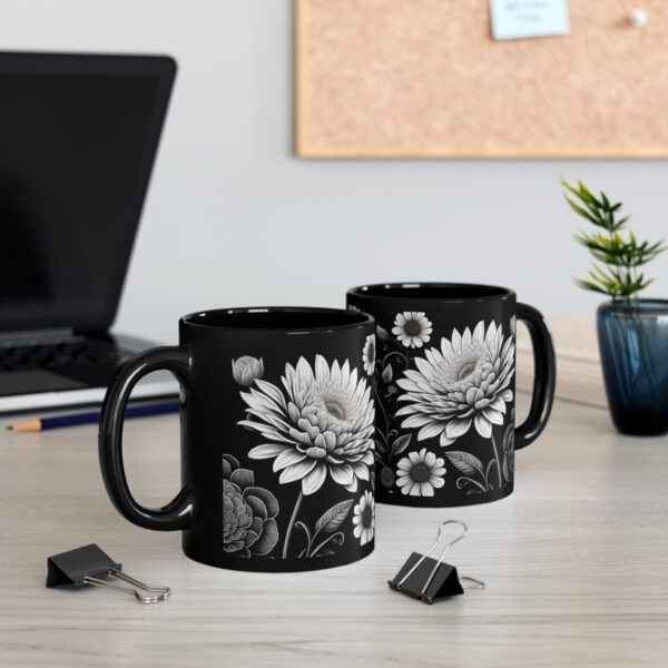 Embrace the Mysteries that lies within our 11oz Black Boho Kitchen Mug. Let it be the conduit through which you experience the extraordinary. With each sip, allow the enigmatic embrace of the mug to transport you to a realm where warmth intertwines with enchantment. Indulge your senses, honor your desires, and elevate your daily rituals with this remarkable artifact that transcends the boundaries of the ordinary.