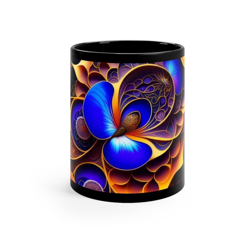 Unmatched Artistry However, it is the high-quality sublimation printing that truly sets this 11oz black Boho Kitchen Mug apart.