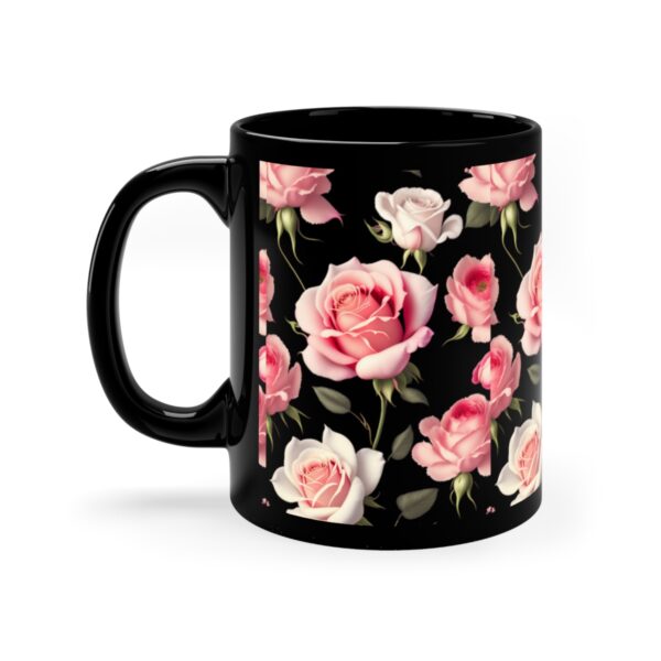 Embrace the Mysteries that lies within our 11oz Roses Black Mug. Let it be the conduit through which you experience the extraordinary. With each sip, allow the enigmatic embrace of the mug to transport you to a realm where warmth intertwines with enchantment. Indulge your senses, honor your desires, and elevate your daily rituals with this remarkable artifact that transcends the boundaries of the ordinary.