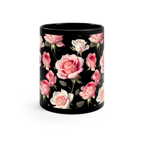 Embrace the Mysteries that lies within our 11oz Roses Black Mug. Let it be the conduit through which you experience the extraordinary. With each sip, allow the enigmatic embrace of the mug to transport you to a realm where warmth intertwines with enchantment. Indulge your senses, honor your desires, and elevate your daily rituals with this remarkable artifact that transcends the boundaries of the ordinary.