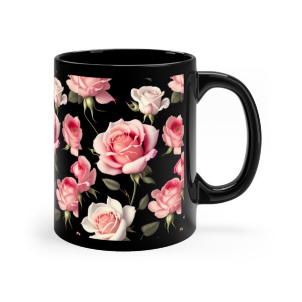 Embrace the Mysteries that lies within our 11oz Roses Black Mug. Let it be the conduit through which you experience the extraordinary. With each sip, allow the enigmatic embrace of the mug to transport you to a realm where warmth intertwines with enchantment. Indulge your senses, honor your desires, and elevate your daily rituals with this remarkable artifact that transcends the boundaries of the ordinary.