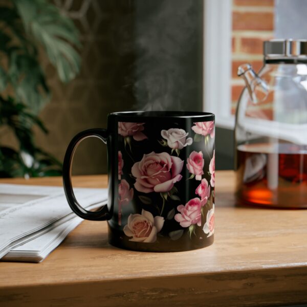 Embrace the Mysteries that lies within our 11oz Roses Black Mug. Let it be the conduit through which you experience the extraordinary. With each sip, allow the enigmatic embrace of the mug to transport you to a realm where warmth intertwines with enchantment. Indulge your senses, honor your desires, and elevate your daily rituals with this remarkable artifact that transcends the boundaries of the ordinary.