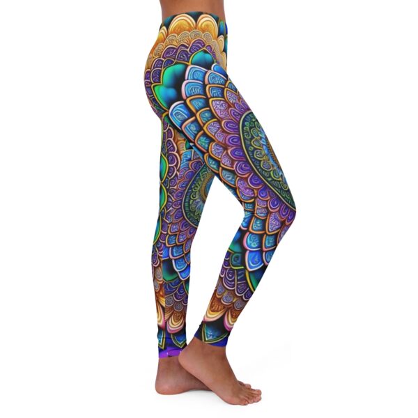 Make a bold statement with our Golden Mandala Leggings and experience the perfect fusion of style and comfort. Give yourself the ultimate in comfort and style