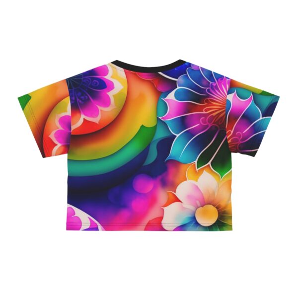 Elevate Your Style: Embrace the power of flowers and the magic of sunshine with our Sunny Flower Power Floral Crop Top Tee. It’s time to elevate your wardrobe with a touch of ethereal elegance and spread joy wherever you go. Bask in the sun’s warmth, surrounded by the enchanting beauty of nature, while enjoying utmost comfort and style in spades.