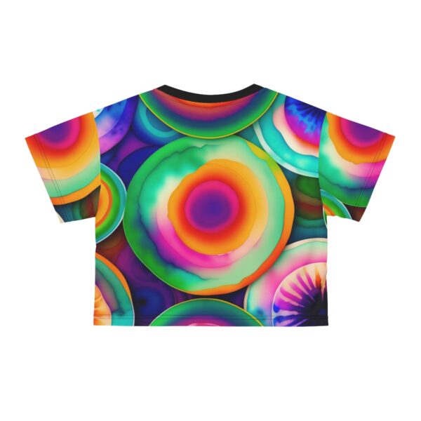 Elevate Your Style: Embrace the power of flowers and the magic of sunshine with our Sunny Tie Die Crop Top Tee. It’s time to elevate your wardrobe with a touch of ethereal elegance and spread joy wherever you go. Bask in the sun’s warmth, surrounded by the enchanting beauty of nature, while enjoying utmost comfort and style in spades.