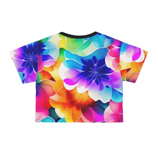 Elevate Your Style: Embrace the power of flowers and the magic of sunshine with our Sunny Flower Power Floral Crop Top Tee. It’s time to elevate your wardrobe with a touch of ethereal elegance and spread joy wherever you go. Bask in the sun’s warmth, surrounded by the enchanting beauty of nature, while enjoying utmost comfort and style in spades.