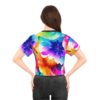 Elevate Your Style: Embrace the power of flowers and the magic of sunshine with our Sunny Flower Power Floral Crop Top Tee. It’s time to elevate your wardrobe with a touch of ethereal elegance and spread joy wherever you go. Bask in the sun’s warmth, surrounded by the enchanting beauty of nature, while enjoying utmost comfort and style in spades.