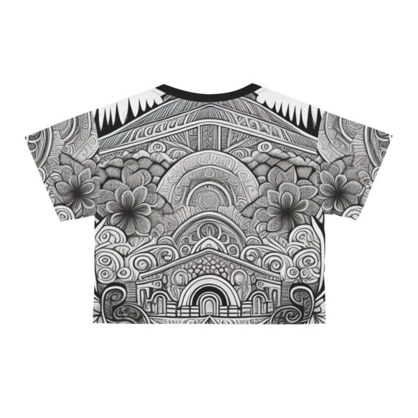 Embrace the power of Black & white and the magic of sunshine with our Black and white Crop Top Tee. It's time to elevate your wardrobe with a touch of ethereal elegance and spread joy wherever you go. Get ready to bask in the sun's warmth, surrounded by the enchanting beauty of nature, while enjoying the utmost comfort and style in spades.