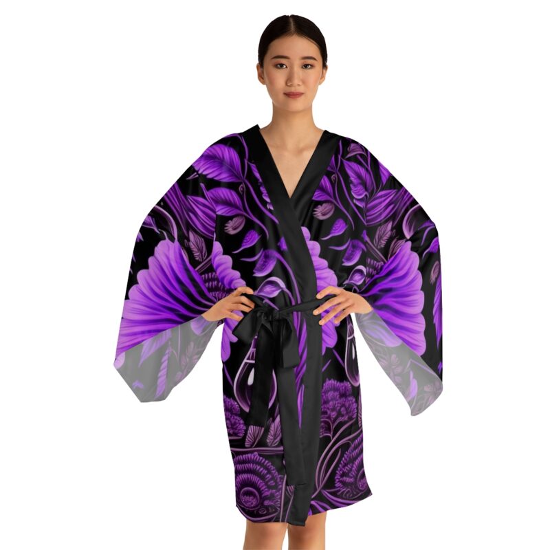 Psychedelic Kimono Robe