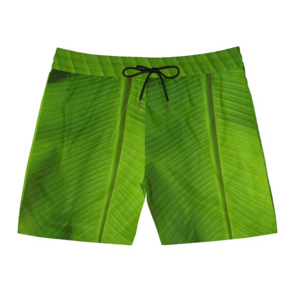 Stand Out from the Crowd Why settle for boring swimwear when you can make a splash in our banana leaf jungle shorts? These shorts are the perfect style.