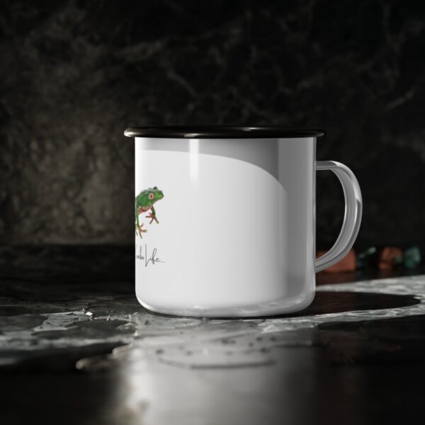 Embrace the Spirit of Adventure with our Enamel Mug Embrace the spirit of adventure and elevate your camping experience with the Born to be in the Great Outdoors KamboLife Enamel Mug. Order yours today and make it an essential part of your camping gear. Whether you're embarking on a solo journey into the wilderness or sharing stories around the campfire with friends and family, this mug will be your faithful