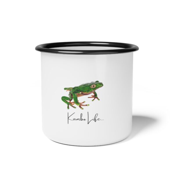 Embrace the Spirit of Adventure with our Enamel Mug Embrace the spirit of adventure and elevate your camping experience with the Born to be in the Great Outdoors KamboLife Enamel Mug. Order yours today and make it an essential part of your camping gear. Whether you're embarking on a solo journey into the wilderness or sharing stories around the campfire with friends and family, this mug will be your faithful