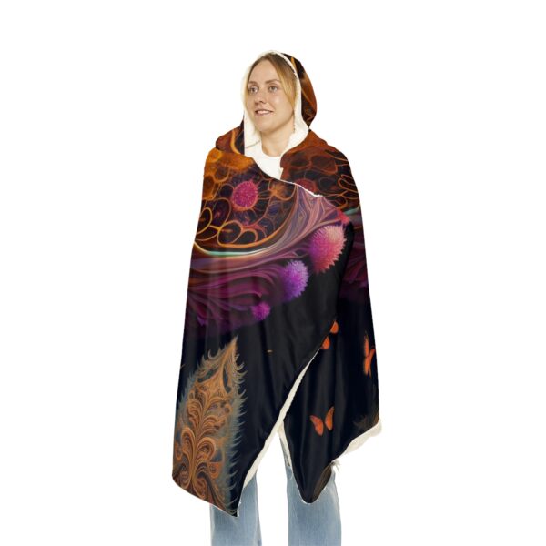 Step into a world shrouded in enigmatic warmth with the captivating Hooded Shaman Blanket. Embrace the mystique of your surroundings without ever leaving the sanctuary of your bed. Crafted for those who seek the extraordinary, this remarkable hooded blanket is your key to unlocking a realm of comfort and intrigue.