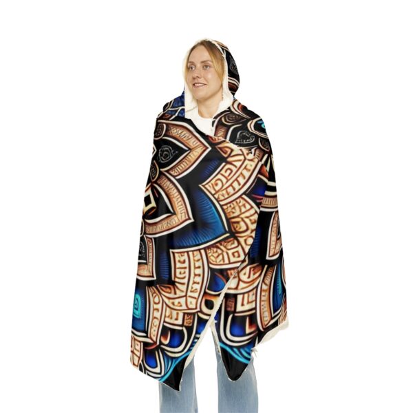 Step into a world shrouded in enigmatic warmth with the captivating Hooded Shaman Blanket. Embrace the mystique of your surroundings without ever leaving the sanctuary of your bed. Crafted for those who seek the extraordinary, this remarkable hooded blanket is your key to unlocking a realm of comfort and intrigue.