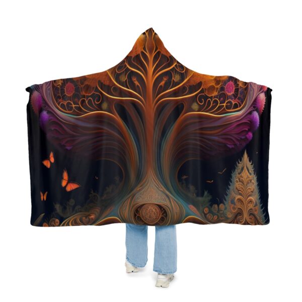 Step into a world shrouded in enigmatic warmth with the captivating Hooded Shaman Blanket. Embrace the mystique of your surroundings without ever leaving the sanctuary of your bed. Crafted for those who seek the extraordinary, this remarkable hooded blanket is your key to unlocking a realm of comfort and intrigue.