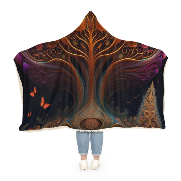 Step into a world shrouded in enigmatic warmth with the captivating Hooded Shaman Blanket. Embrace the mystique of your surroundings without ever leaving the sanctuary of your bed. Crafted for those who seek the extraordinary, this remarkable hooded blanket is your key to unlocking a realm of comfort and intrigue.