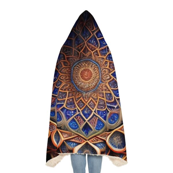 Step into a world shrouded in enigmatic warmth with the captivating Hooded Shaman Blanket. Embrace the mystique of your surroundings without ever leaving the sanctuary of your bed. Crafted for those who seek the extraordinary, this remarkable hooded blanket is your key to unlocking a realm of comfort and intrigue.