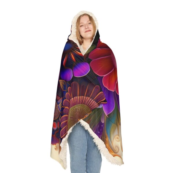 Step into a world shrouded in enigmatic warmth with the captivating Hooded Shaman Blanket. Embrace the mystique of your surroundings without ever leaving the sanctuary of your bed. Crafted for those who seek the extraordinary, this remarkable hooded blanket is your key to unlocking a realm of comfort and intrigue.