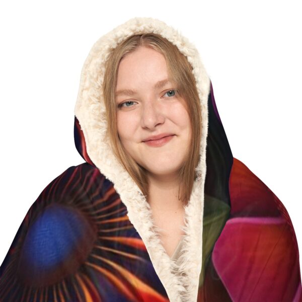 Step into a world shrouded in enigmatic warmth with the captivating Hooded Shaman Blanket. Embrace the mystique of your surroundings without ever leaving the sanctuary of your bed. Crafted for those who seek the extraordinary, this remarkable hooded blanket is your key to unlocking a realm of comfort and intrigue.