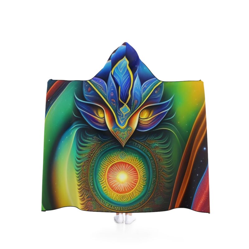 Psychedelic Astral Hooded Blanket